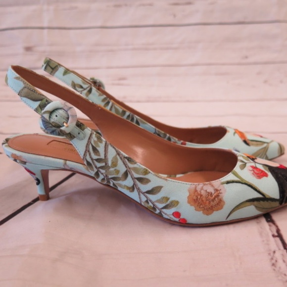 Aquazzura Amazonia de Gournay Slingback Pump - Picture 4 of 8